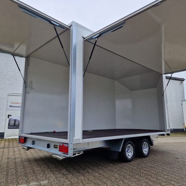 Koffer Hochlader FC2024HTL Messe 400x200x200cm aerodynamisch 10″ Alufelgen (XL) 2000kg 100 km/H