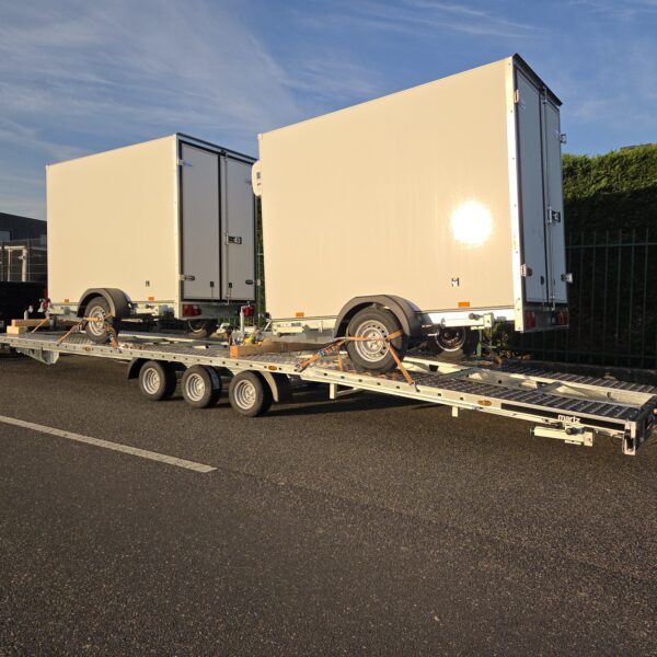 Martz Cartrailer GT PLUS 850/3 S 3,5T 850x215cm Lohr Blech Fahrschienen Rampen Tridem 3500kg 100km/H