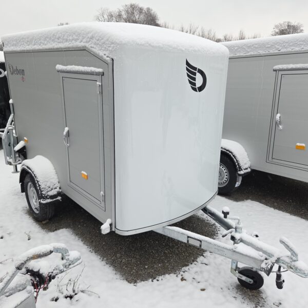 Roadster Sport C255 252x125x154cm aero Alu Poly weiß Seitentür (S) 750kg ungebremst