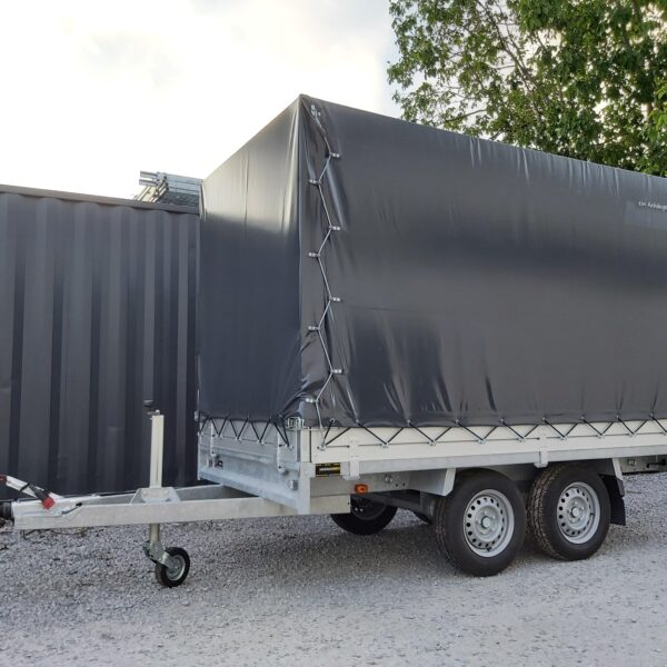 Anssems Hochlader PSX – S 2500 305x153x30cm 180cm Hochplane grau (M) 2500kg Frühling AKTION