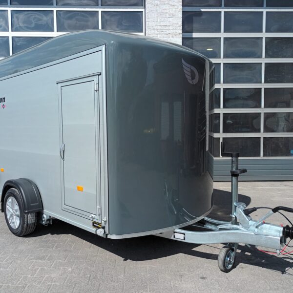Cargo Roadster 400 312x164x184cm Alu Poly irongrey Seitentür Alufelgen Aluboden 1300kg 100km/H