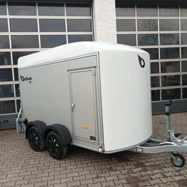 Cargo Roadster 500+ 312x167x199cm Alu Poly weiß pro LED Regal 2600kg Pullman 100km/H Fahrschulakt.