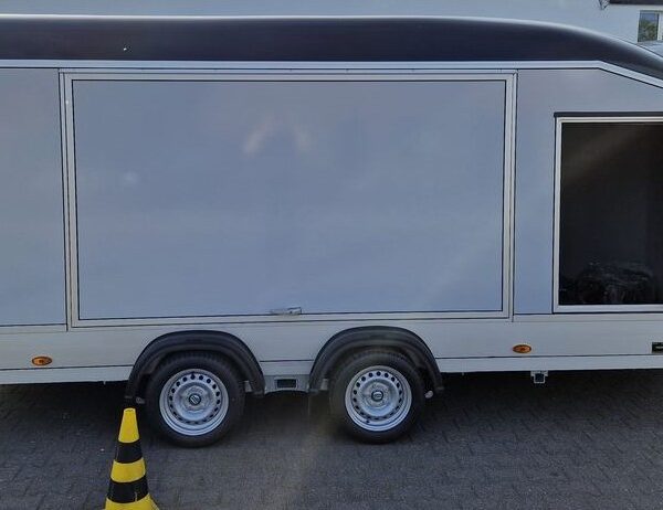 Cargo Roadster 1000 480x200x206cm Poly black Seitenklappen Seitentüren Rampe Pullman 100km/H 3500kg