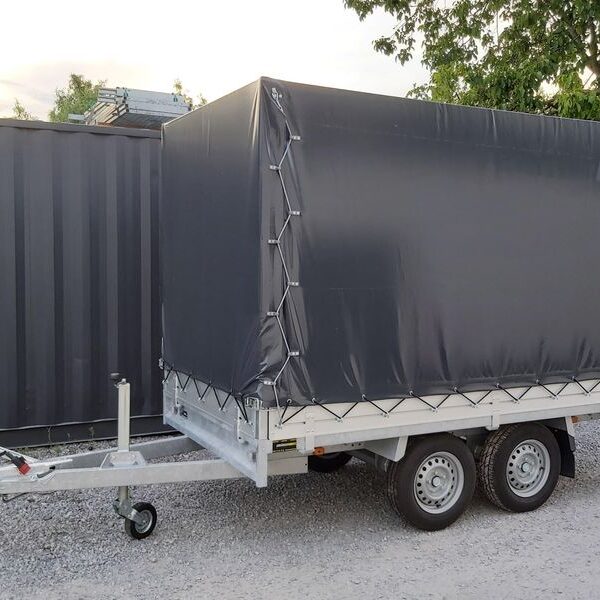 Anssems Hochlader PSX – S 2000 305x153x30cm 180cm Hochplane grau (M) 2000kg Aktion