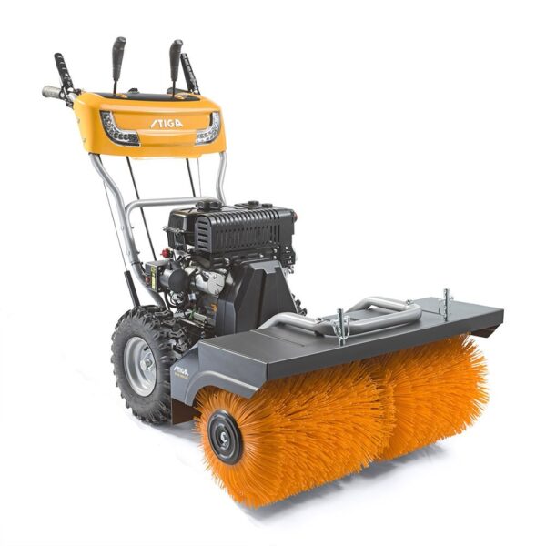 Stiga Kehrmaschine SWS 800 GE - Schneekehrmaschine mit Beleuchtung